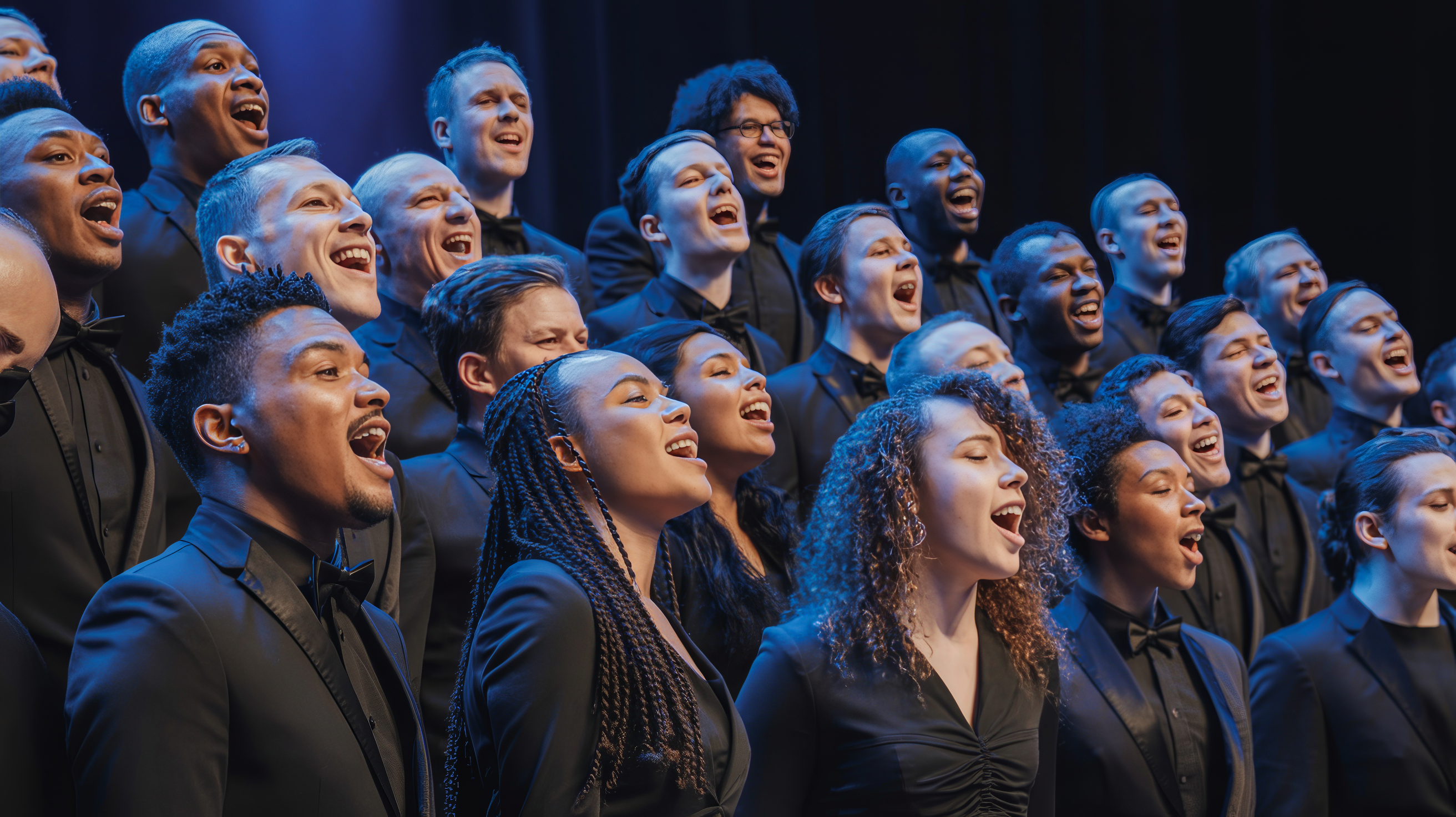 Performance live sur scène